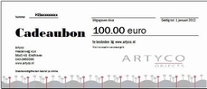 5. Gift voucher 100 euro