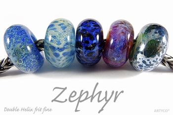 Double helix frit  Zephyr