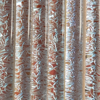 Red/Silver Blue Crinkle