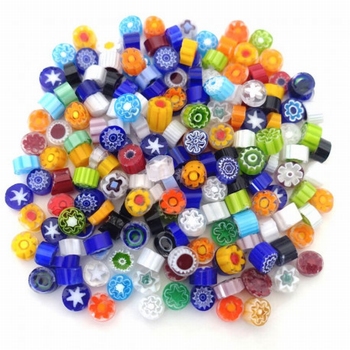 Murrini transparant  3-4 mm