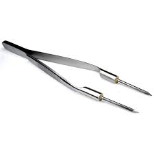 Tungsten Tweezer straight small 5,5"