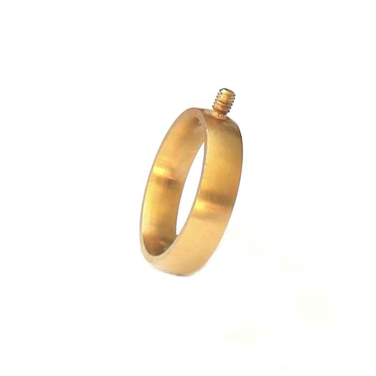 Stainless gold color 5mm